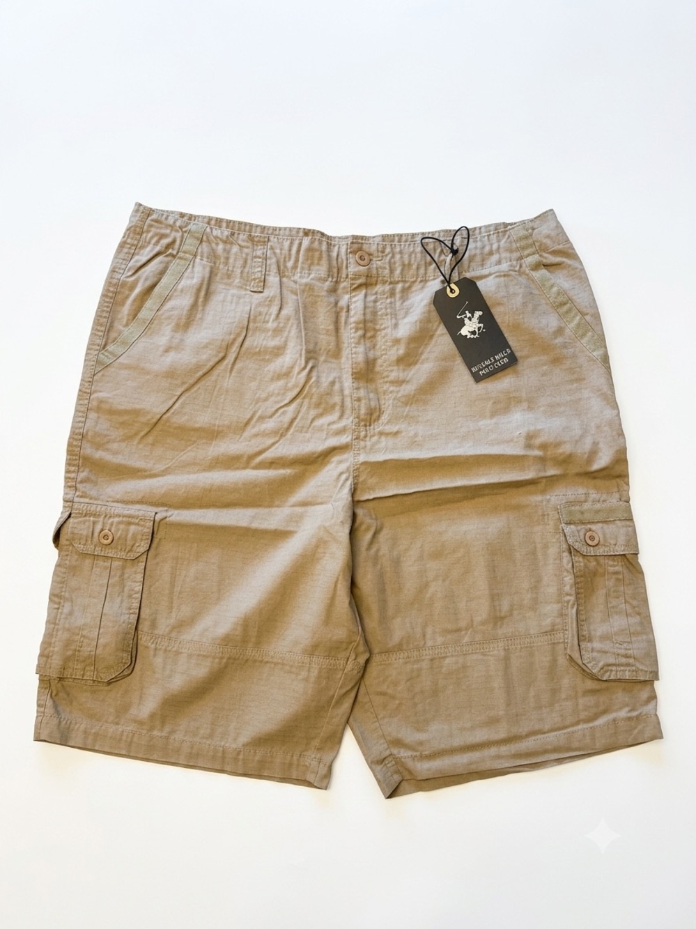 Beverly Hills Polo Club Cargo Shorts - Khaki